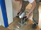 Brúsenie parkiet strojom